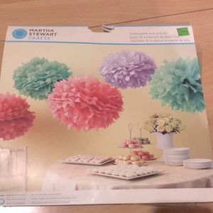 Martha Stewart Crafts | tissue paper pom pom kit
